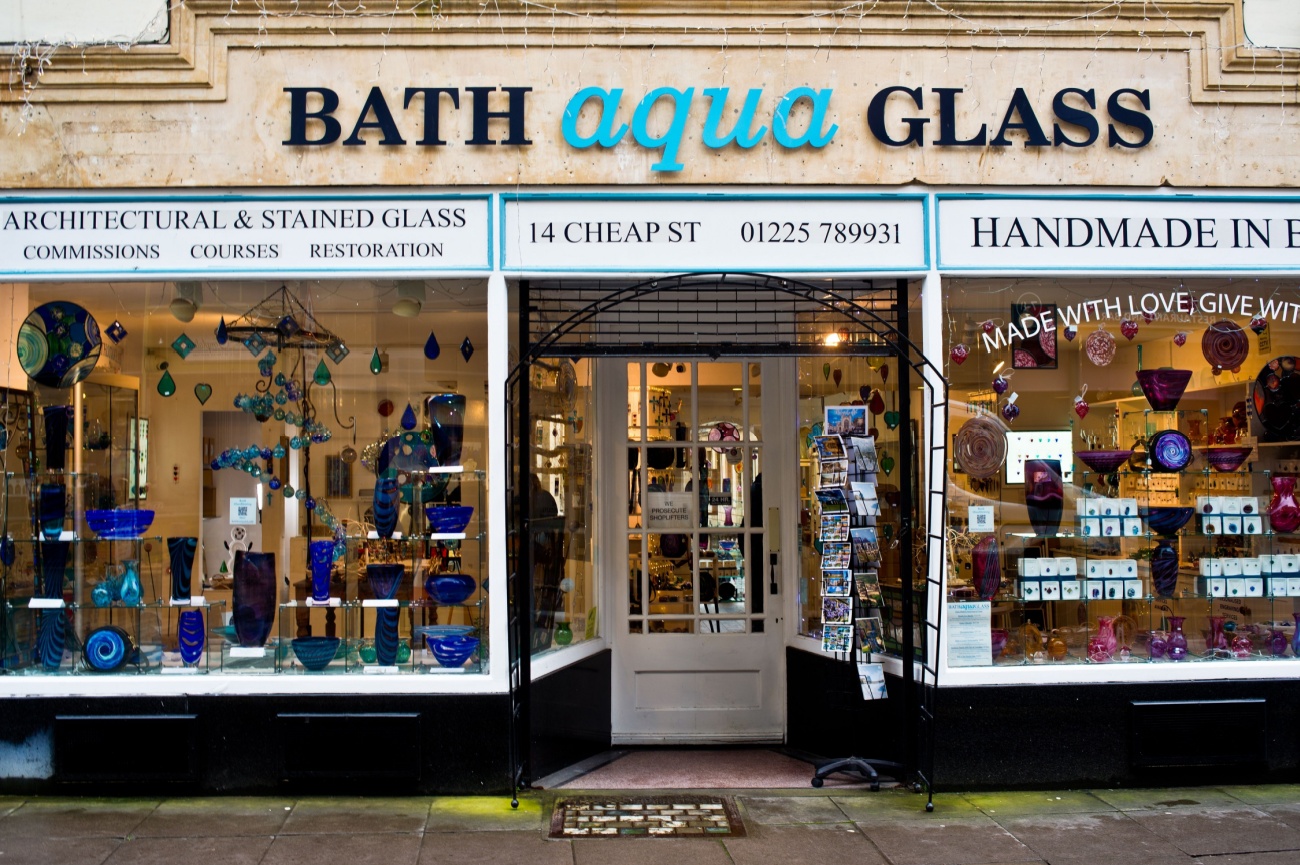 Bath Aqua Glass, Bath, Somerset, UK