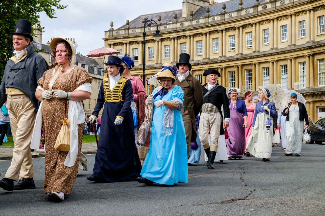 The Jane Austen Festival in Bath, United Kingdom