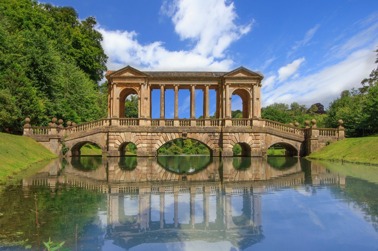 Palladian Bridge, Bath, Somerset, UK