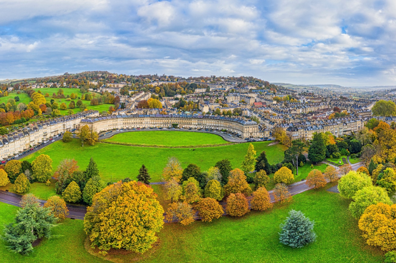 Royal Victoria Park, Bath, Somerset, UK