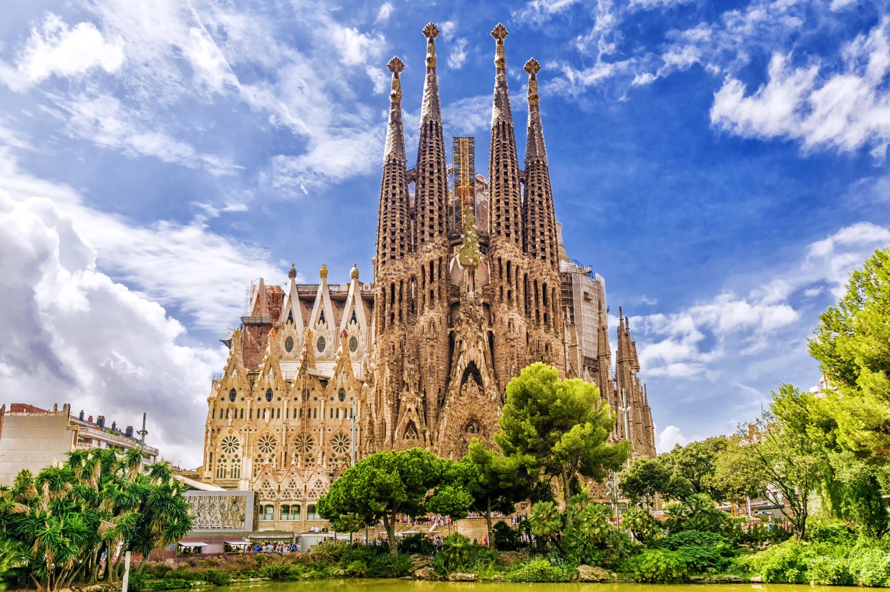 The Sagrada Família, Barcelona, Spain