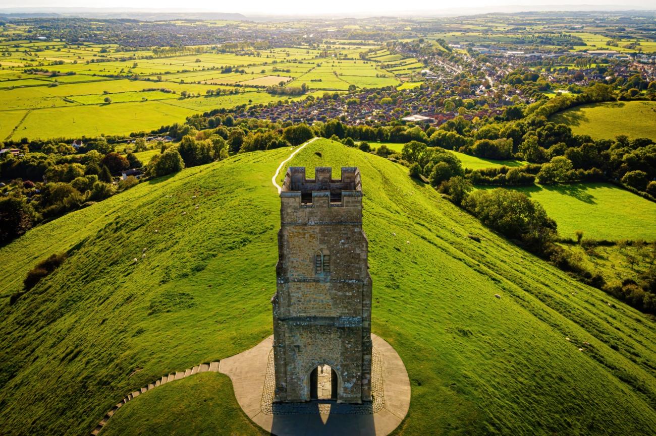 St Michael's Tower, Glastonbury, UK