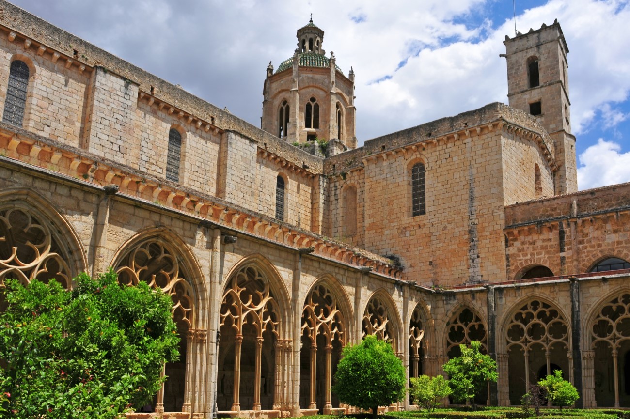The Monastery of Santa Maria de Santes Creus, Spain