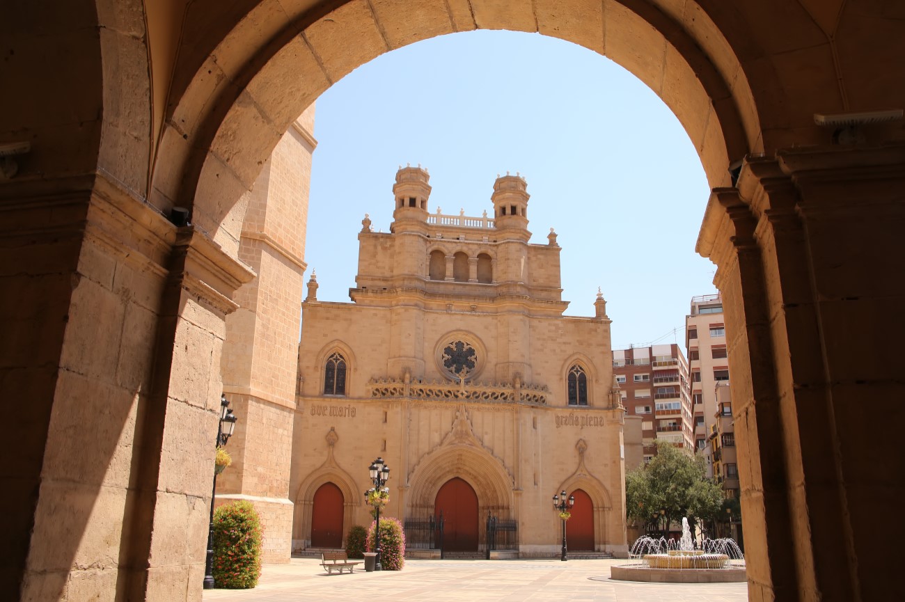 The cathedral of Castellon de la Plana in Spain