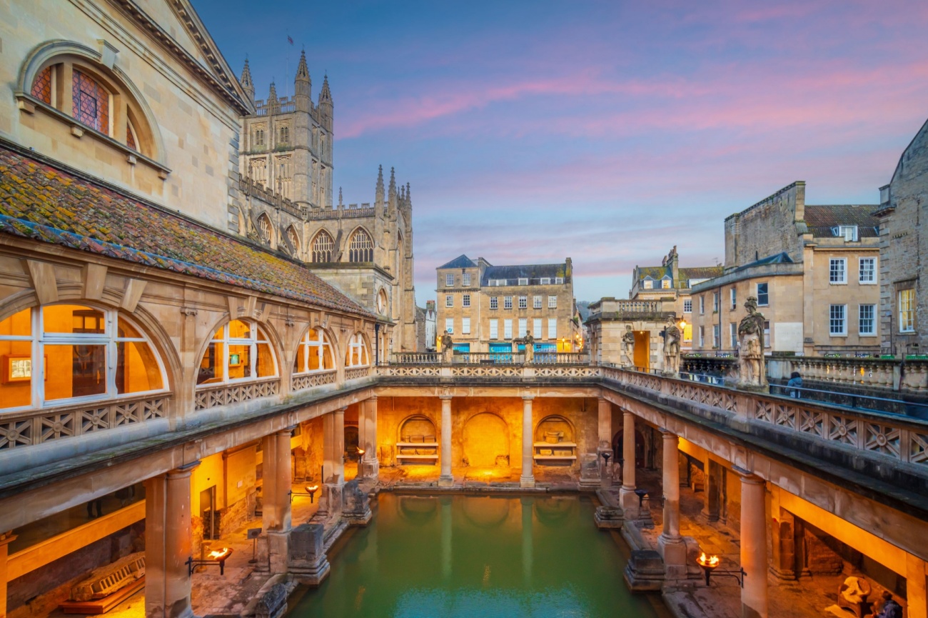 Roman Baths, Bath, Somerset, United Kingdom